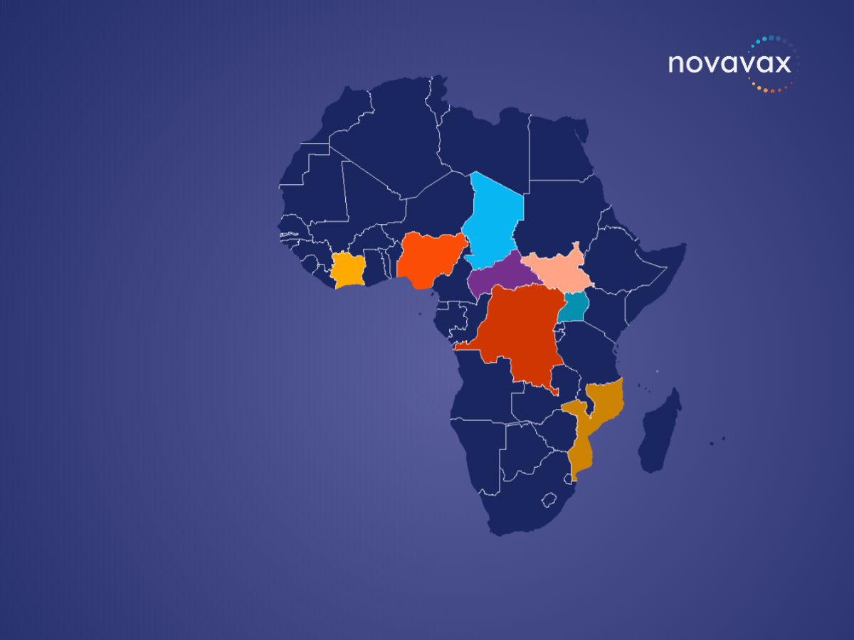animated map showing the countries where vaccines have been delivered or are awaiting deliveries.